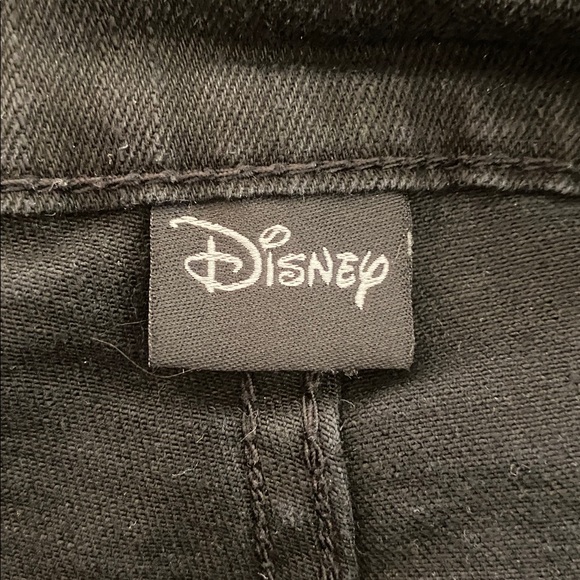 Disney Alice In Wonderland Cheshire Cat Patch Pocket Denim Shorts Size 9 - Picture 11 of 15